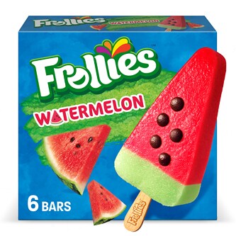 Frollies Fruity Ice Pops, Watermelon 