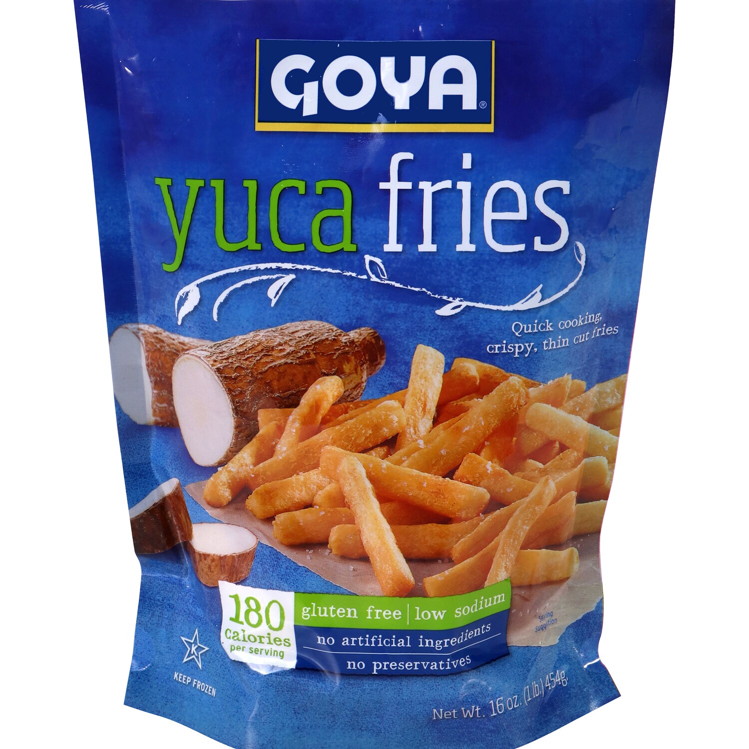 Goya Frozen Thin Yuca Fries 