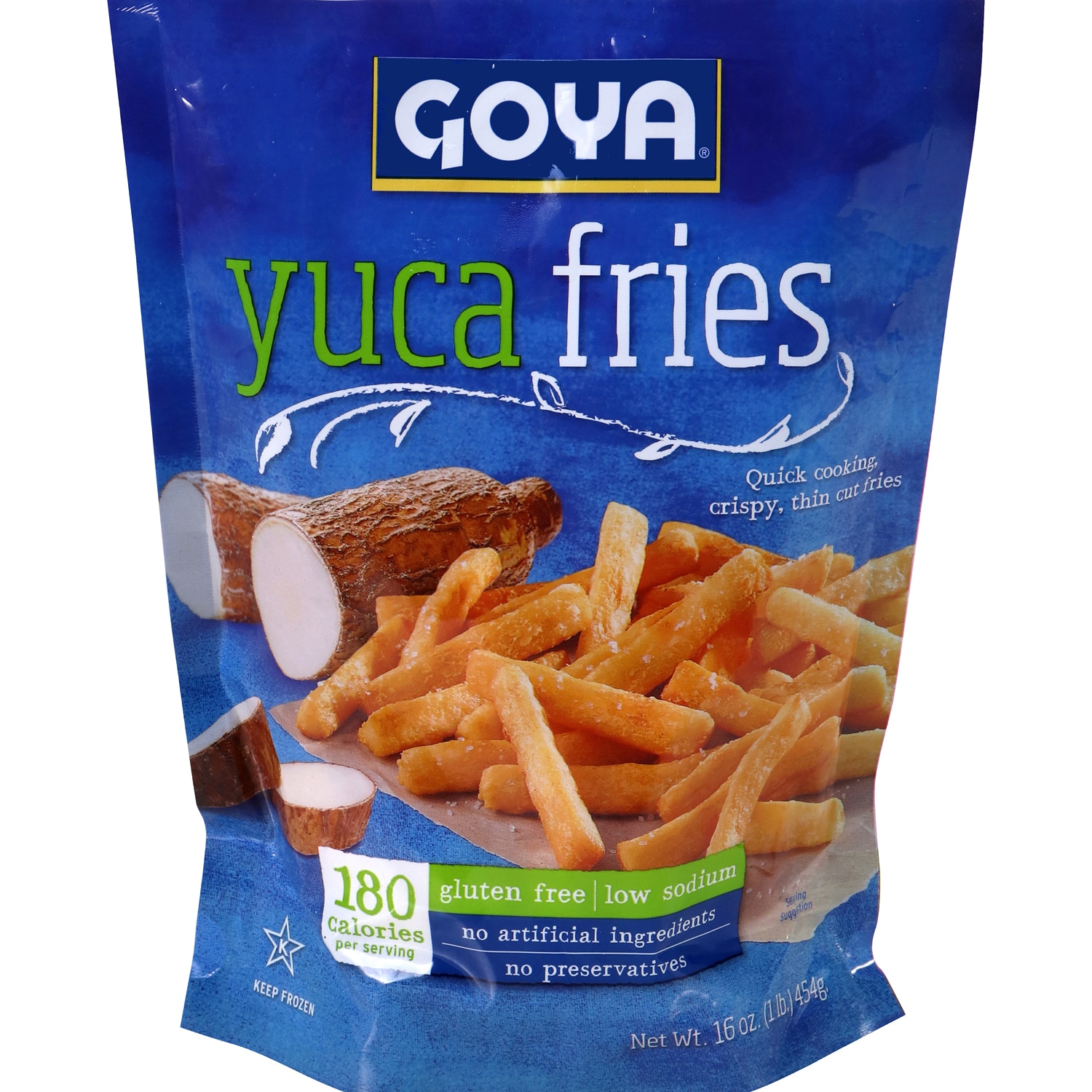 Goya Frozen Thin Yuca Fries 
