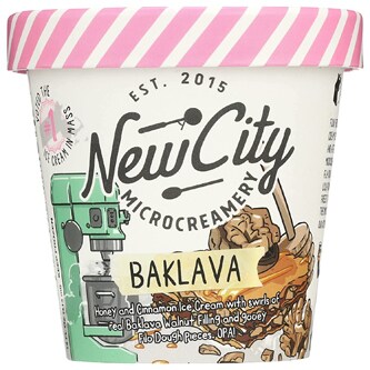 New City Microcreamery Ice Cream, Baklava