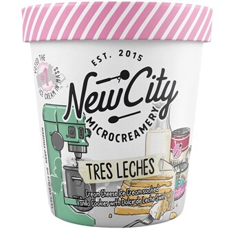 New City Microcreamery Ice Cream, Tres Leches