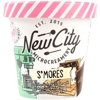 New City Microcreamery Ice Cream, S'mores
