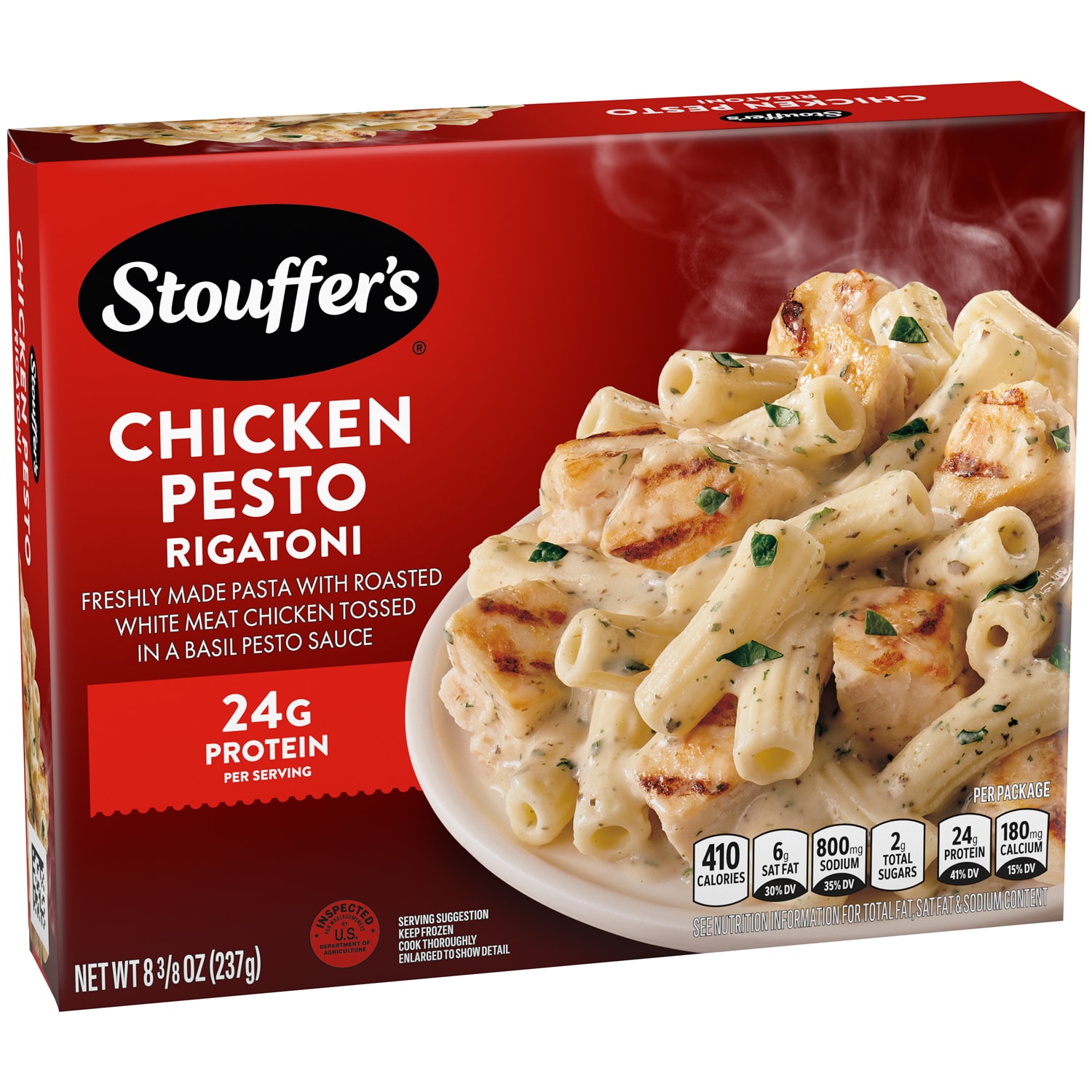 Stouffers Chicken and Pesto Rigatoni