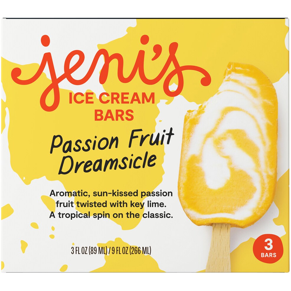 Jeni's Ice Cream Bar, Passion Fruit Dreamsicle