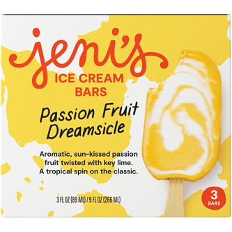Jeni's Ice Cream Bar, Passion Fruit Dreamsicle