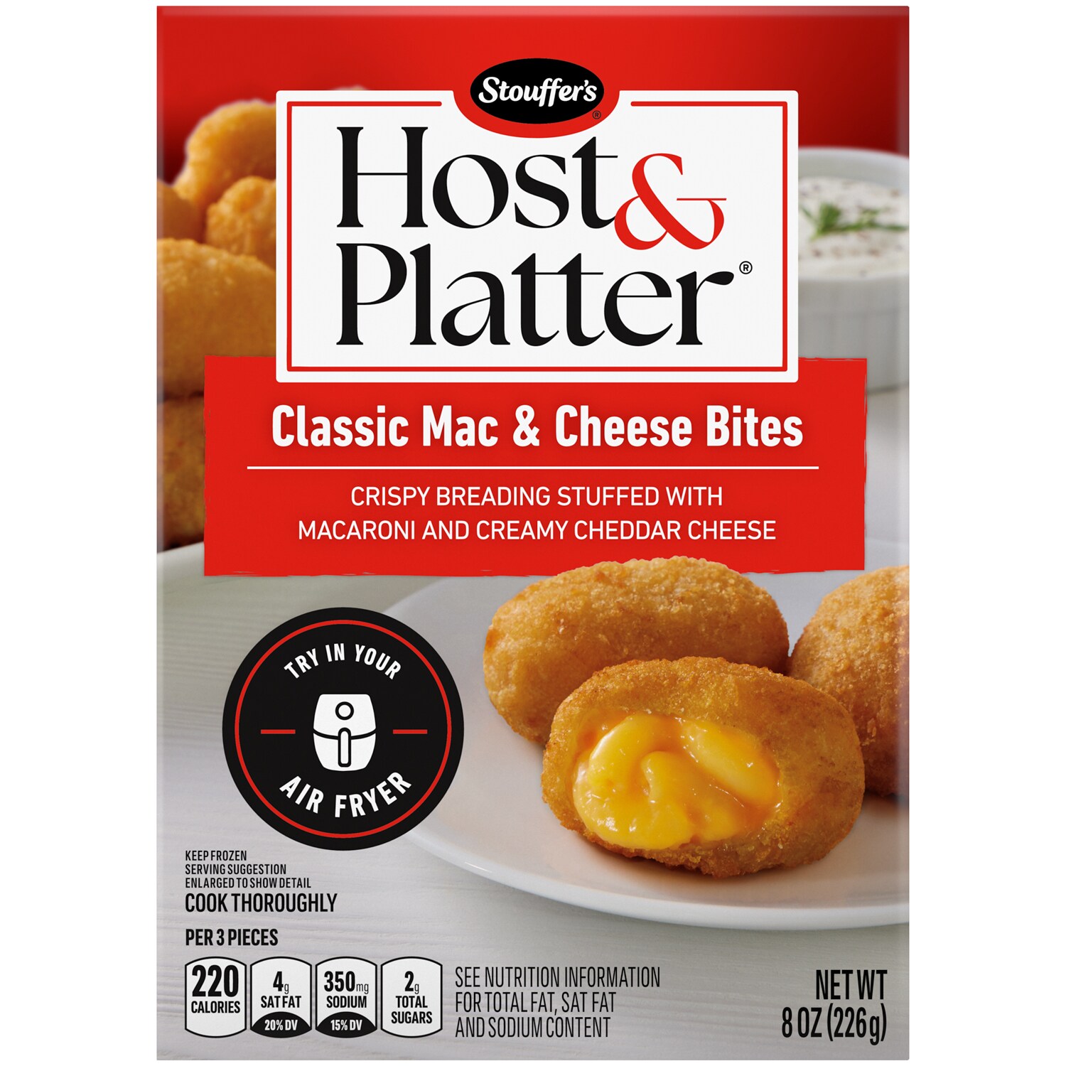Stouffers Host & Platter Classic Mac & Cheese Bites