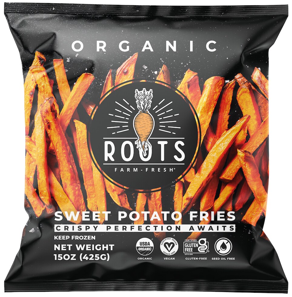 Roots Farm Fresh Organic Sweet Potato Fries