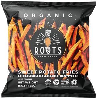 Roots Farm Fresh Organic Sweet Potato Fries