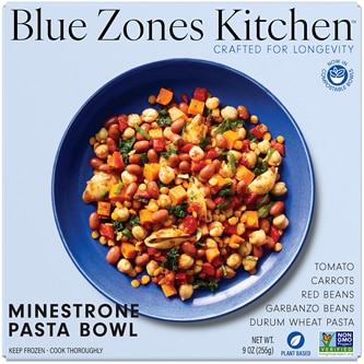 Blue Zones Kitchen Minestrone Pasta Bowl
