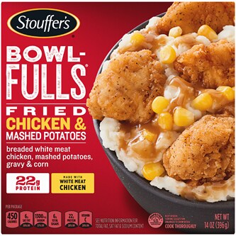 Stouffer's Bowl-Fulls, Fried Chicken and Mashed Potato Bowl 