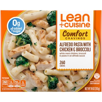 Lean Cuisine Alfredo Pasta with Chicken and Broccoli