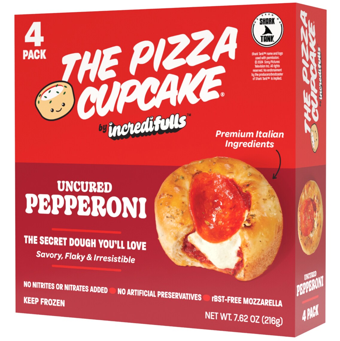 The Pizza Cupcake Incredifulls, Uncured Pepperoni