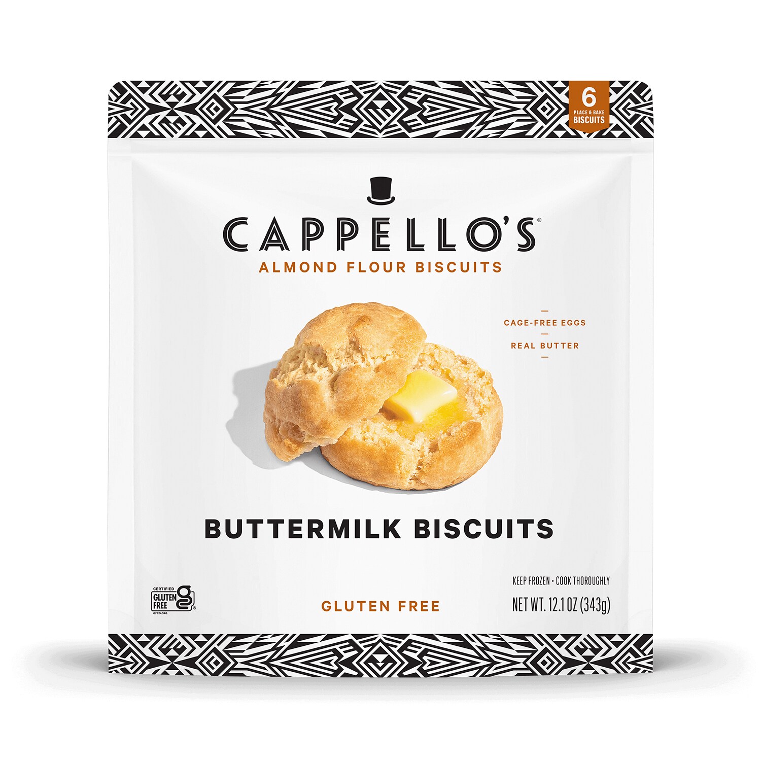 Cappello's Almond Flour Buttermilk Biscuits
