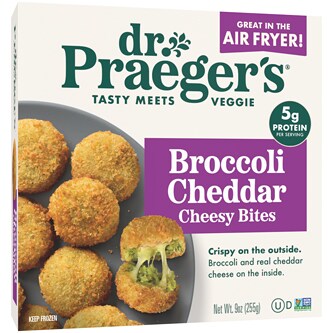 Dr. Praeger's Broccoli Cheddar Cheesy Bites