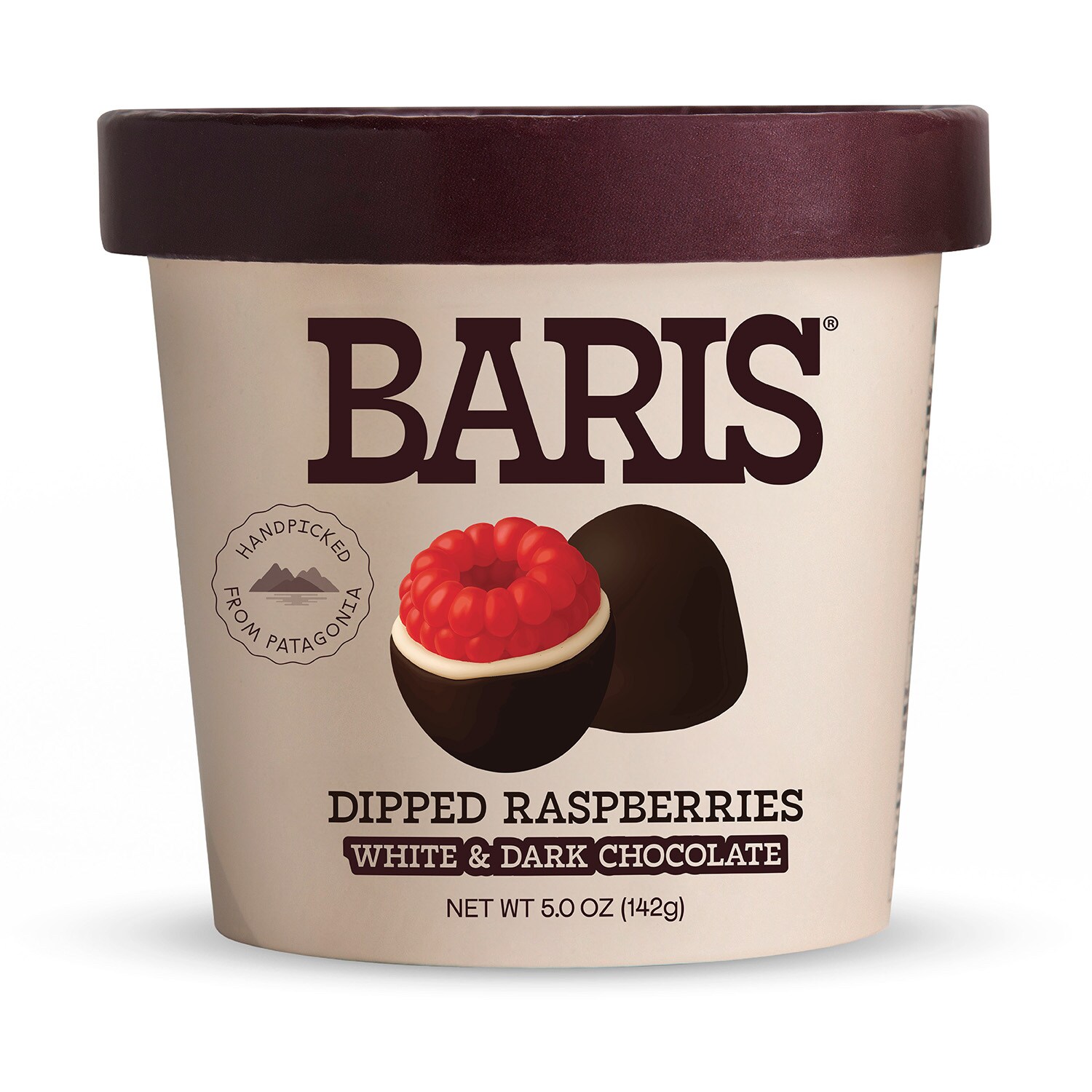 Baris White & Dark Chocolate Covered Raspberries