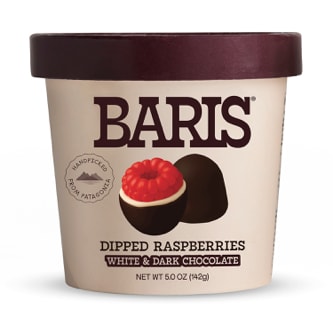 Baris White & Dark Chocolate Covered Raspberries