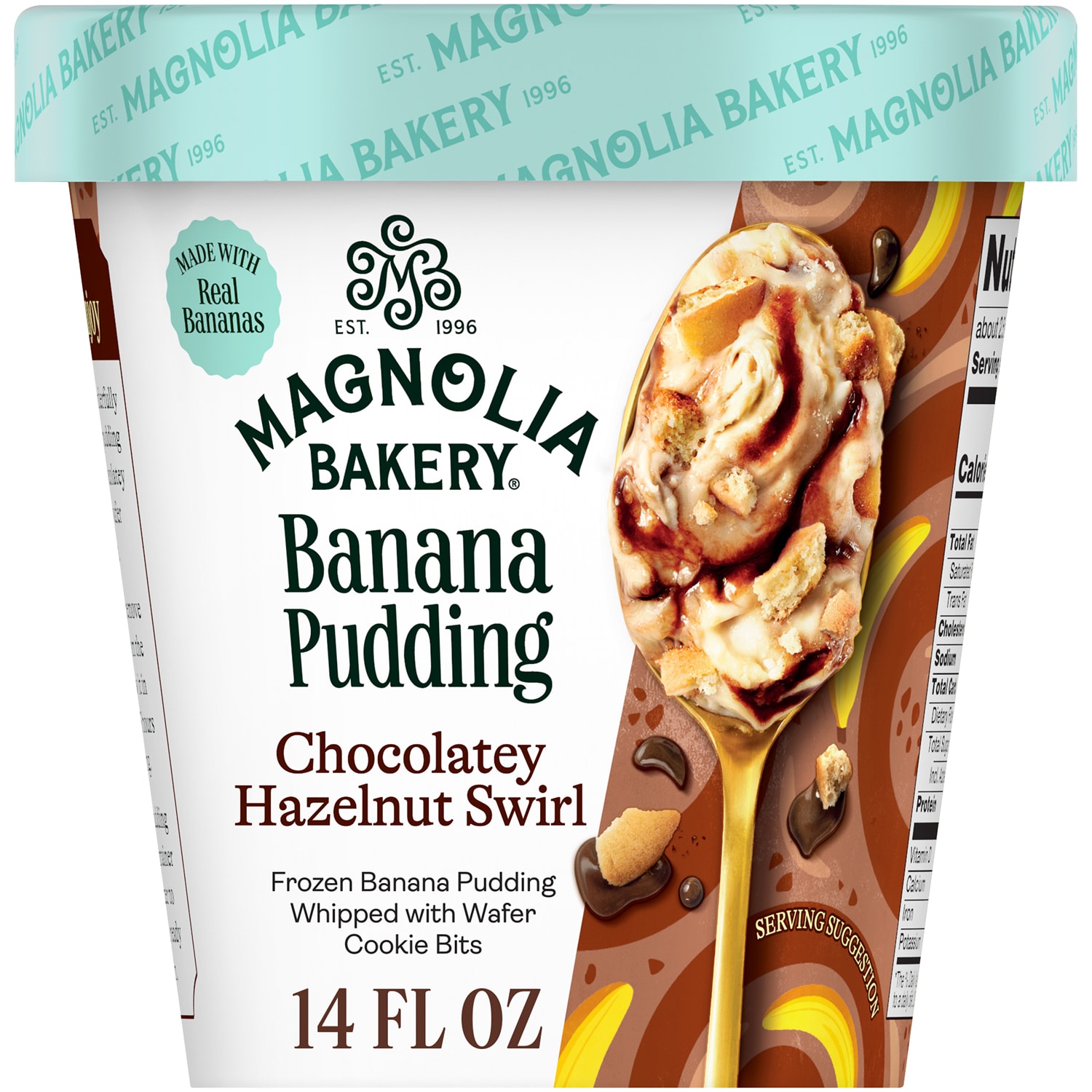 Magnolia Bakery Banana Pudding, Chocolatey Hazelnut Swirl