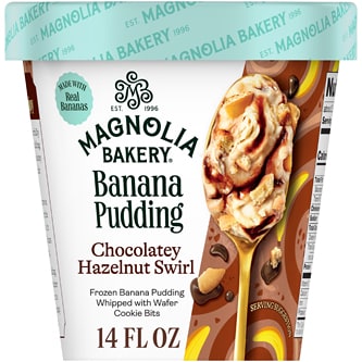 Magnolia Bakery Banana Pudding, Chocolatey Hazelnut Swirl