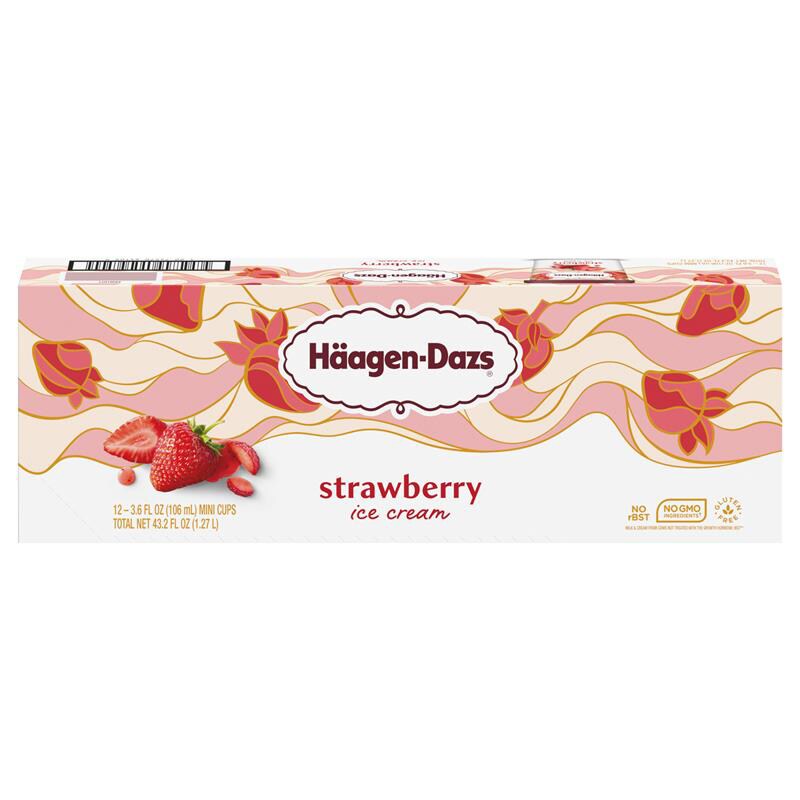 Haagen-Dazs Ice Cream, Strawberry