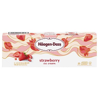 Haagen-Dazs Ice Cream, Strawberry