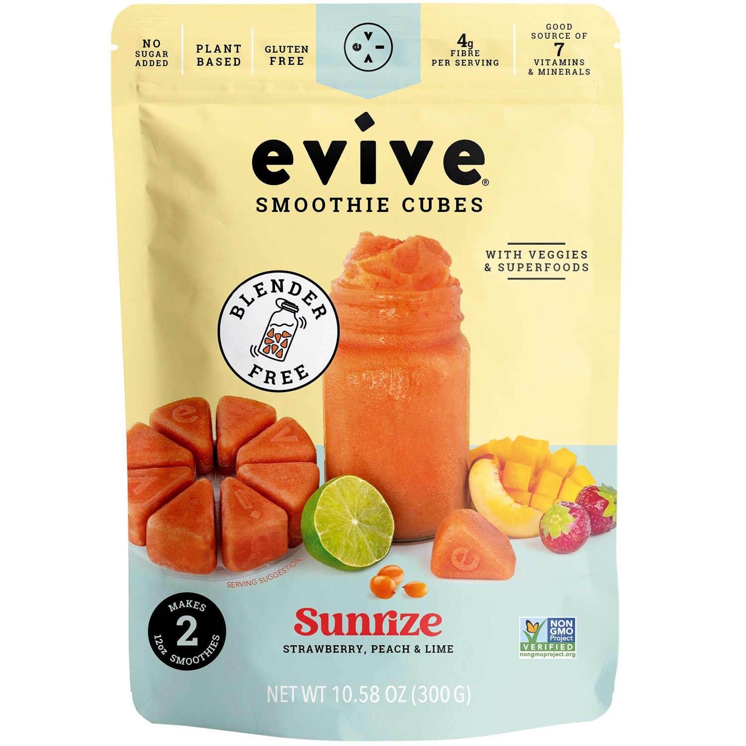 Evive Smoothie Cubes, Sunrize