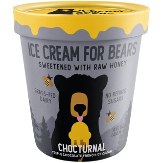 Ice Cream For Bears Triple Chocolate French Ice Cream, Chocturnal