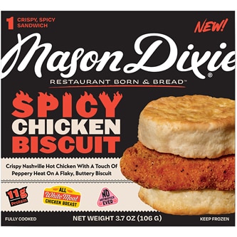 Mason Dixie Spicy Chicken Biscuit