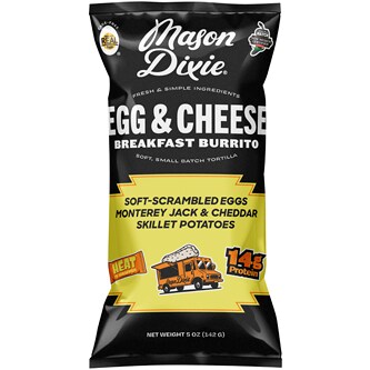 Mason Dixie Breakfast Burrito, Egg & Cheese