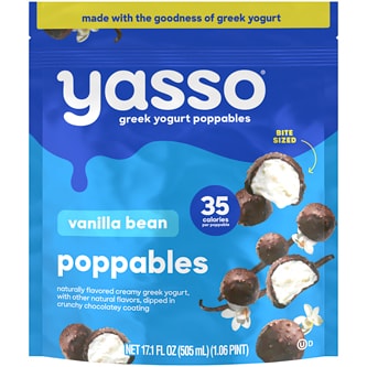 Yasso Greek Yogurt Poppables, Vanilla Bean