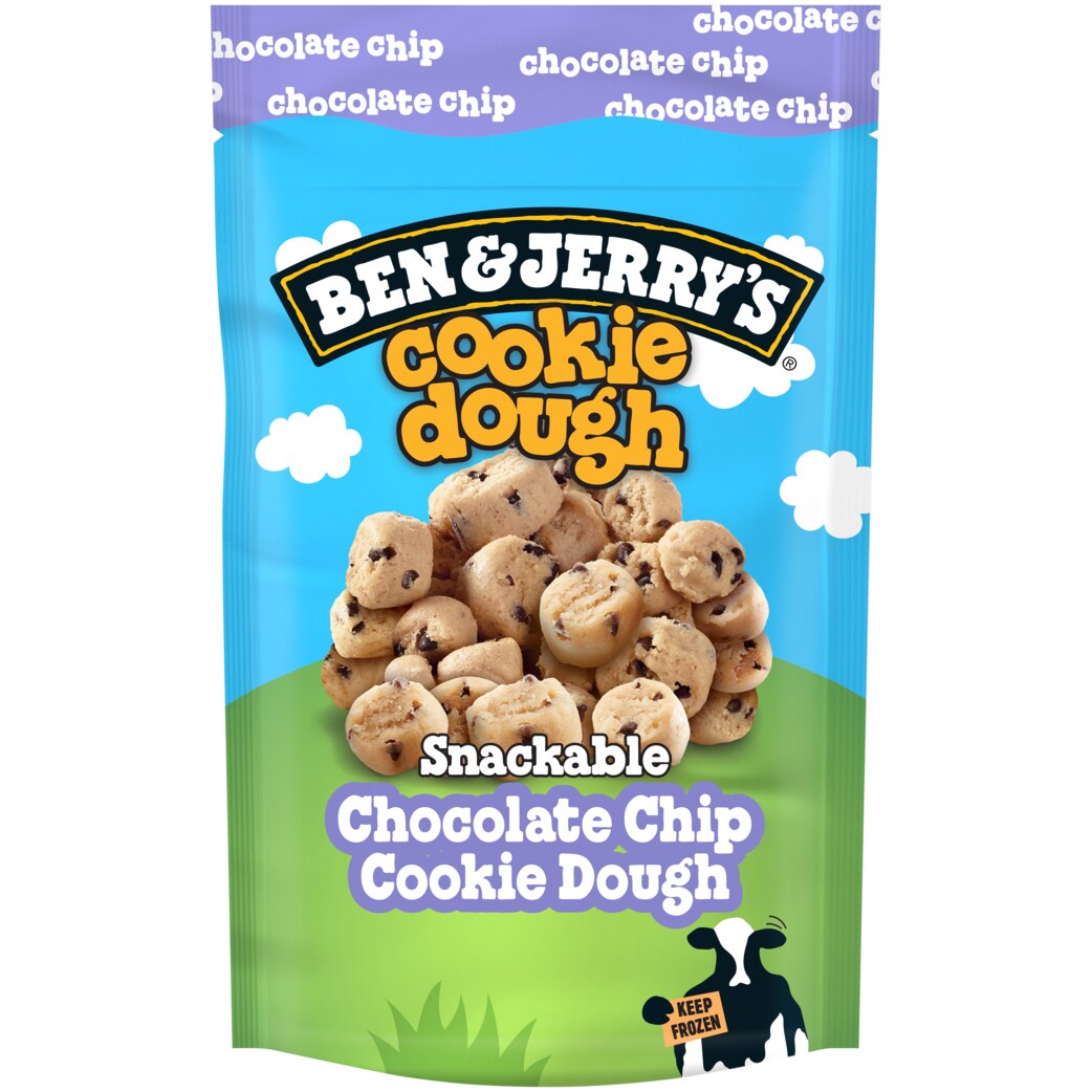 Ben & Jerry's Snackable Cookie Dough, Chocolate Chip