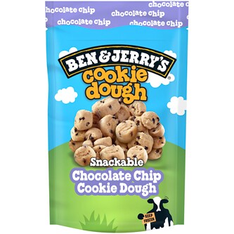 Ben & Jerry's Snackable Cookie Dough, Chocolate Chip