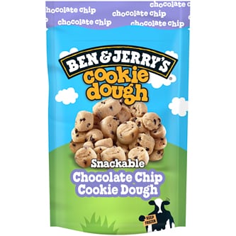 Ben & Jerry's Snackable Cookie Dough, Chocolate Chip