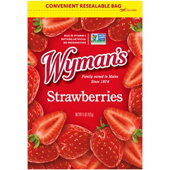 Wyman's Strawberries, Frozen