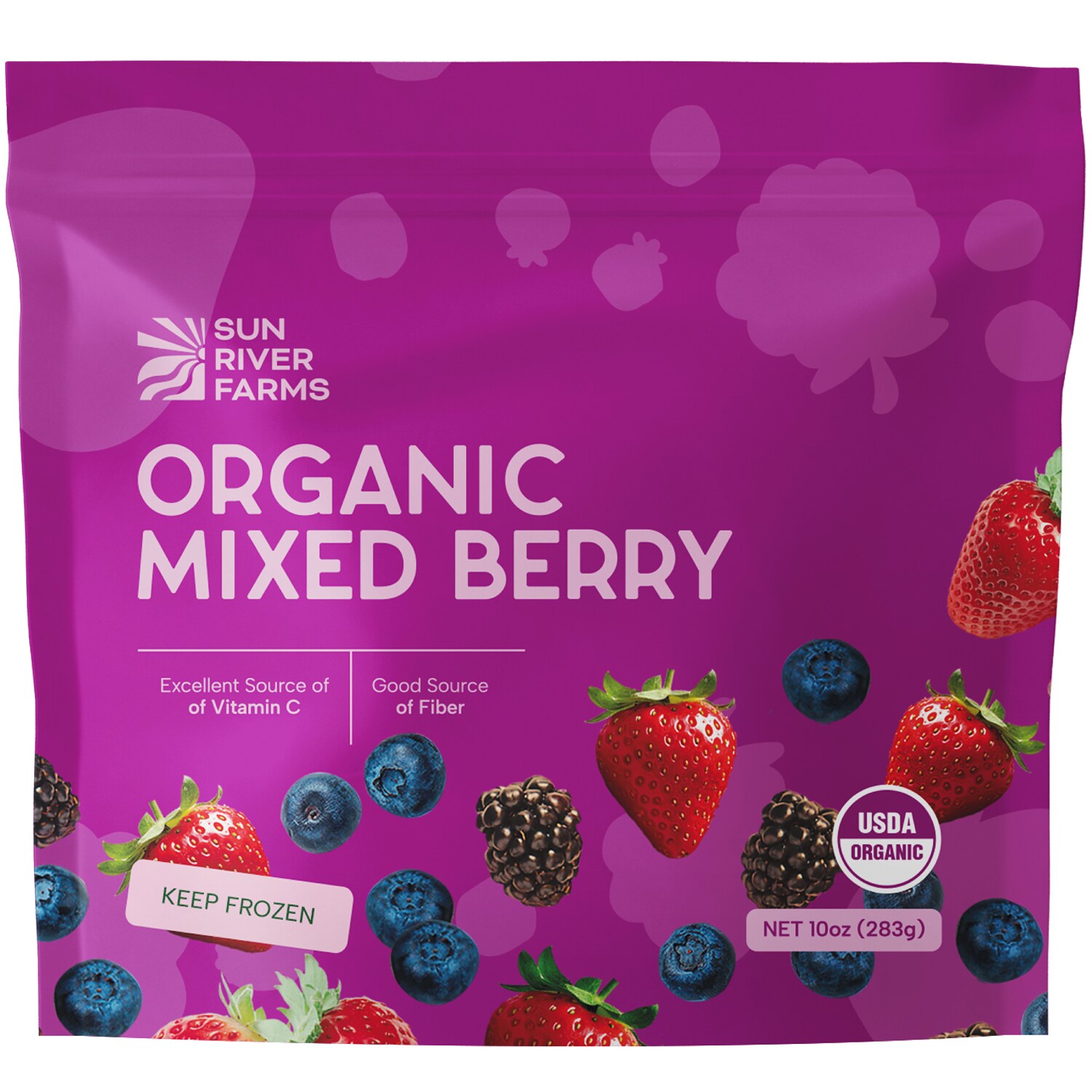 Sun River Farms Organic Mixed Berry, Frozen