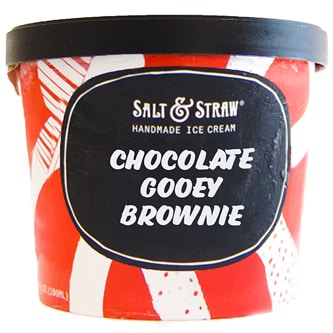 Salt & Straw Ice Cream, Chocolate Gooey Brownie