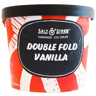 Salt & Straw Ice Cream, Double Fold Vanilla