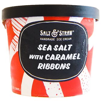 Salt & Straw Ice Cream, Sea Salt with Caramel Ribbons