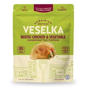 Veselka Dumplings, Rustic Chicken & Vegetable