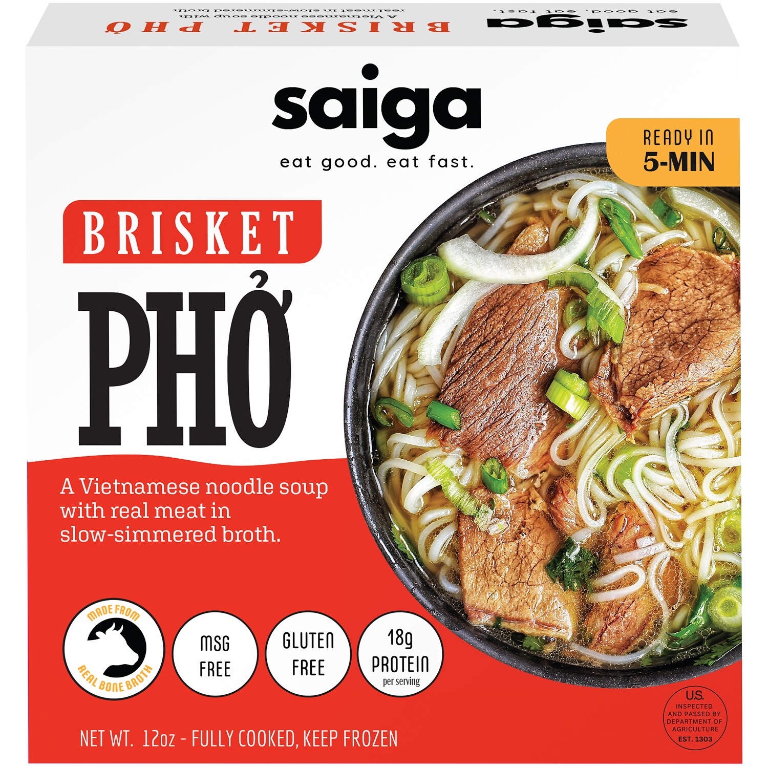 Saiga Foods Pho, Brisket 