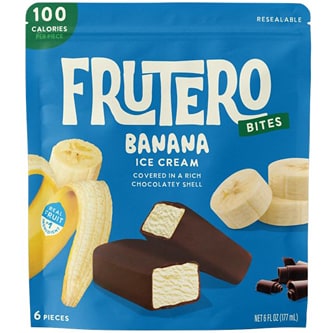 Frutero Ice Cream Bites, Banana