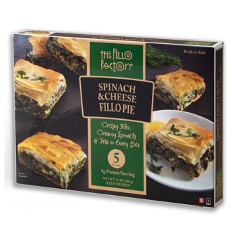 The Fillo Factory Fillopie, Spinach & Cheese