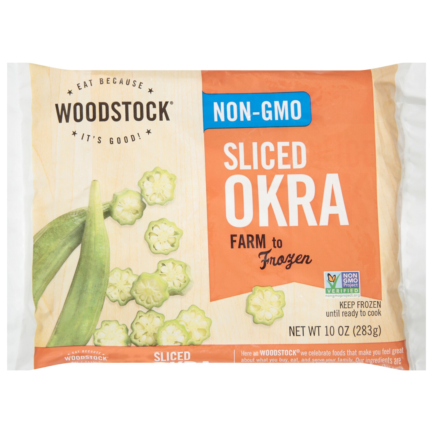 Woodstock Non-Gmo Sliced Okra