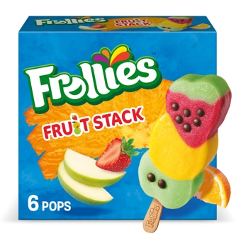Frollies Fruity Ice Pops, Fruit Stack