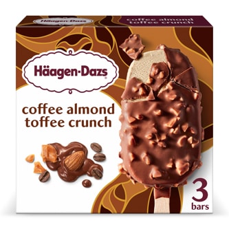 Haagen-Dazs Ice Cream Bars, Coffee Almond Toffee Crunch