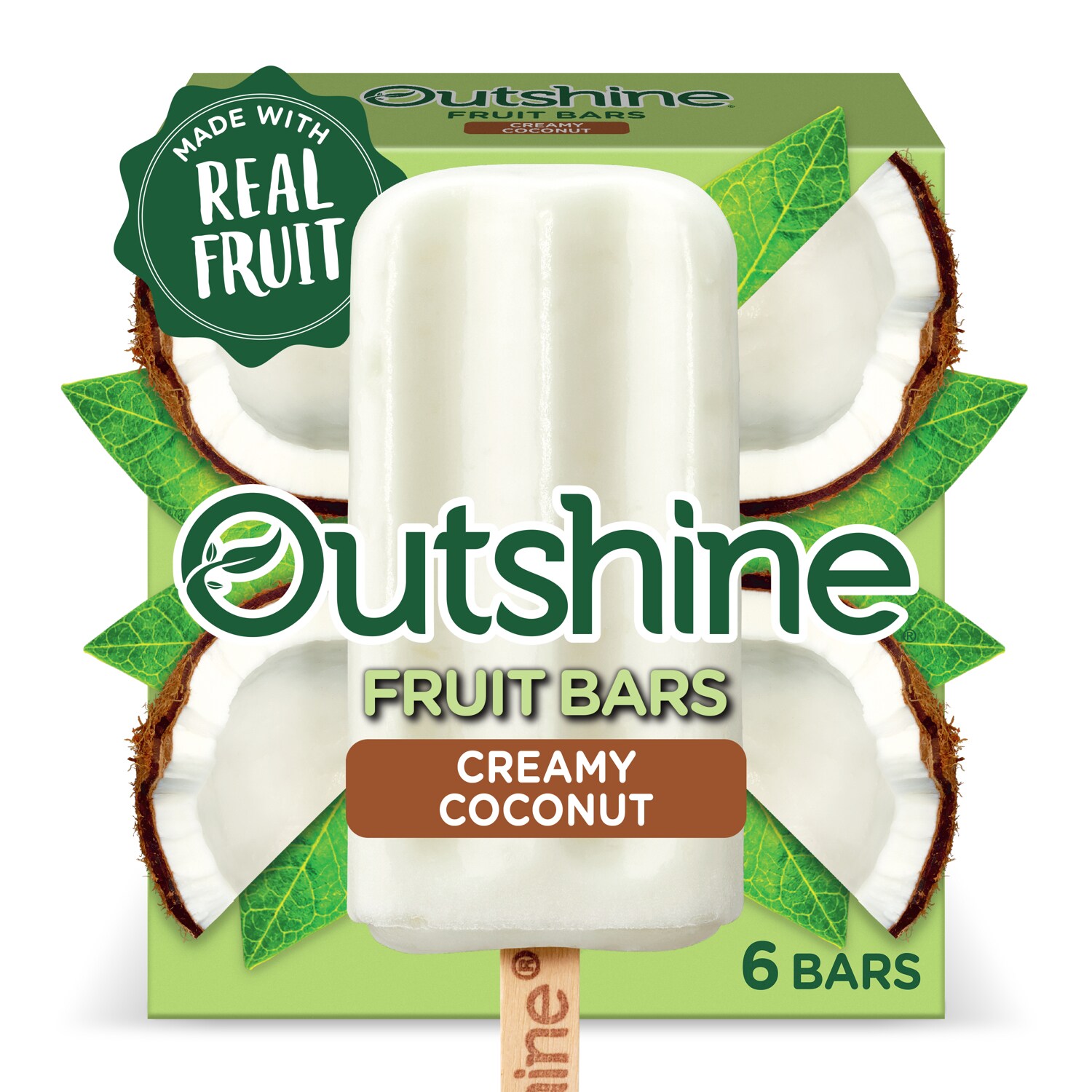 Outshine Fruit Bars, Creamy Coconut