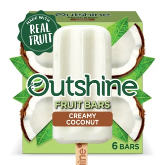 Outshine Fruit Bars, Creamy Coconut