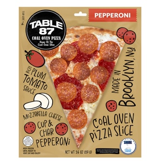 Table 87 Coal Oven Pizza Slice, Pepperoni