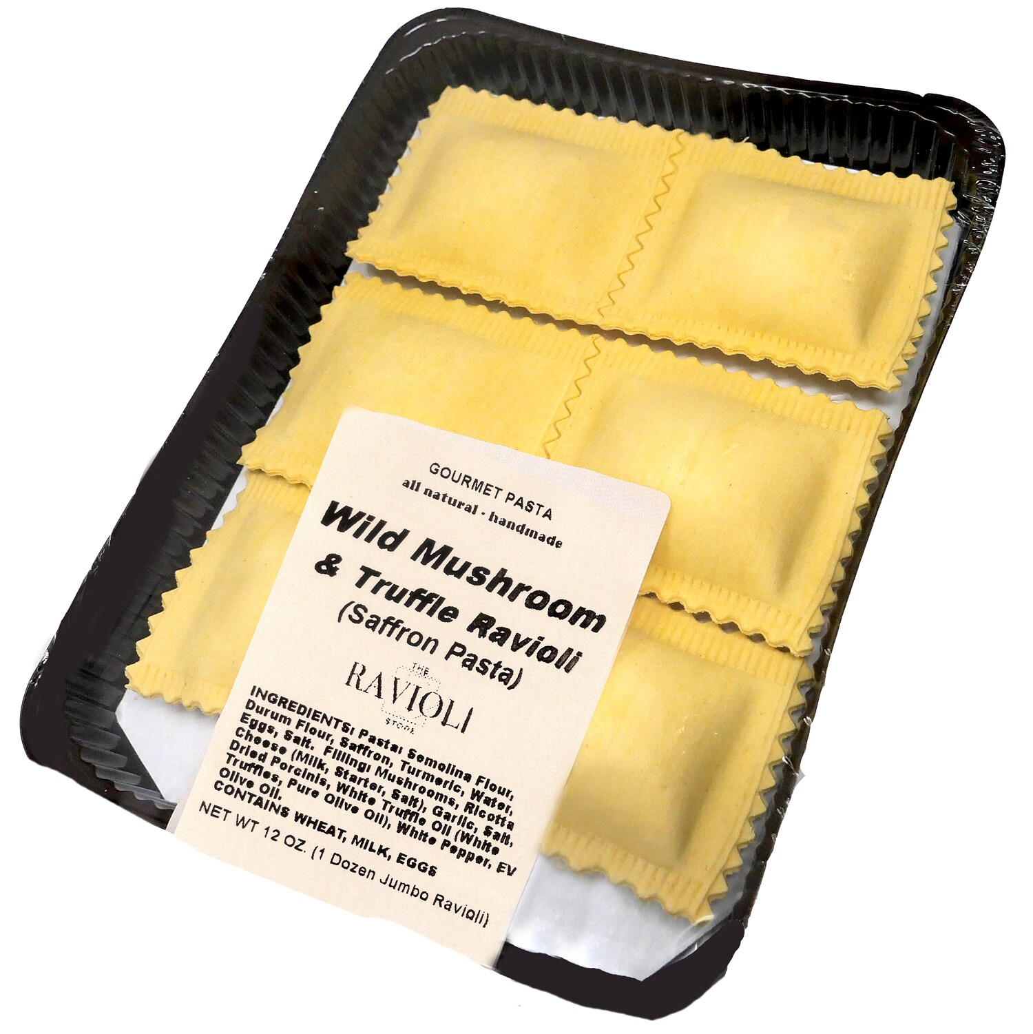 The Ravioli Store Wild Mushroom and Truffle Ravioli, Frozen