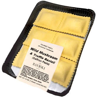 The Ravioli Store Wild Mushroom and Truffle Ravioli, Frozen