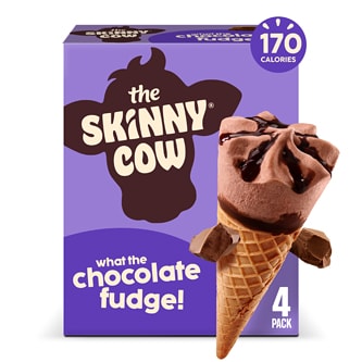 Skinny Cow Ice Cream Cones, Not Fudging Around Chocolate Fudge 